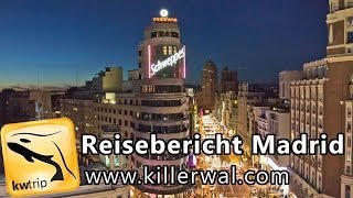 Reisereportage über Madrid Spanien [upl. by Cristabel761]