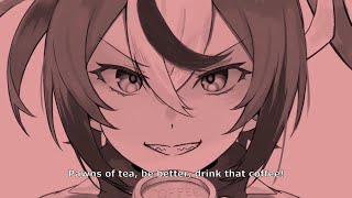 Hololive Shitpost Song  Coffee Tea War parody [upl. by Etra611]