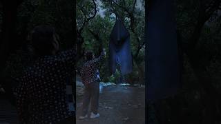 Asli Dikhne wala bhoot 😨🤯 humne banaya ek saste jugadu tareeke se 😜😎 shorts vlog [upl. by Hippel69]