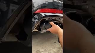 Audi A6 C8 2019 modified S6 diffuser exhaust [upl. by Maril]