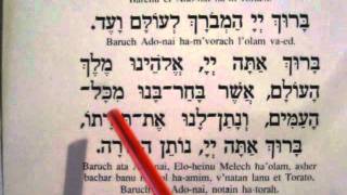 Blessings before and after Torah Reading  Haftorah Guy [upl. by Dolli]