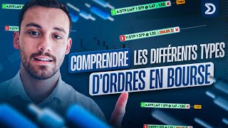 Comprendre les différents ORDRES en bourse GUIDE COMPLET [upl. by Ardnossac893]