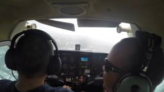 Cessna 172 Simulated engine failure during downwind leg [upl. by Betti151]