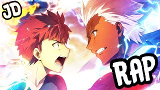 JinnemesisDaDragon MY FATE An Archer Emiya song AMV FatestayNight anime rapper [upl. by Vastha227]