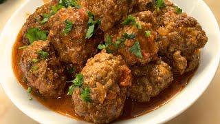 Ground beef amp Carrot Balls with a Delicious Tomato Sauce [upl. by Tompkins]