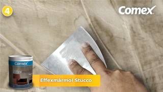 Comex Effexmármol Stucco [upl. by Elwin]