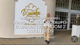 Wairakei Resort Taupo Tauhara Twin 2 Queen beds February 2024 TheJourneyOfCikJambu [upl. by Forsyth]