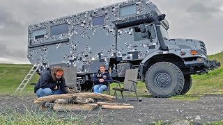 Mercedes ZETROS 4x4 Expeditionsmobil  ICELAND  The Bravo Company in Full Length [upl. by Emad]