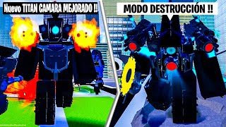 UPGRADED TITAN CAMERAMAN ShowCase  CÓMO CONSEGUIRLO  Roblox Skibidi Toilet Blockade Battlefront [upl. by Safir]