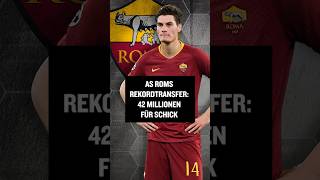 Als AS Rom 42 Millionen Euro Ablöse für Patrik Schick bezahlte shorts [upl. by Russian]