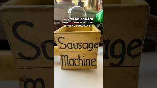 A Vintage Scratch Built Punch amp Judy Sausage Machine [upl. by Gromme]