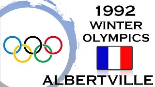 1992 WINTER OLYMPICS IN ALBERTVILLE FRANCE PARTICIPAITING NATIONS AND MEDALS WON [upl. by Lavine155]