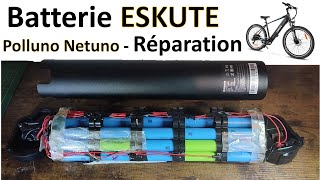 Réparer une batterie de vélo ESKUTE  Polluno  Netuno [upl. by Also]