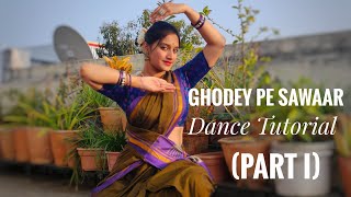 Ghodey Pe Sawaar  Qala  Dance Tutorial by Renuka Deshpande  Triptii Dimri  Sireesha Bhagavatula [upl. by Mariande]