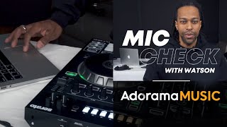 Roland DJ505 Serato DJ Controller Overview  Mic Check with Watson [upl. by Ajnek]