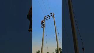 Lineman  Pole Climbing [upl. by Lillywhite50]