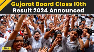 Gujarat Board 10th Result 2024 Girls Outperformed Boys With A Pass Percentage Of 7062  GSEB [upl. by Grizelda336]