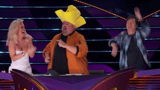 Banana sings Achy Breaky Heart by Billy Ray Cyrus THE MASKED SINGER SEASON 3 [upl. by Greta]