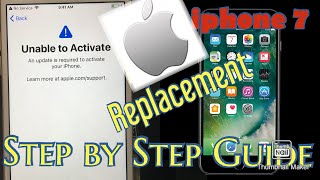 Iphone 7 amp 7 Plus Unable to activate  no service  Apple Replacement  EXTENDED Edition 2020 [upl. by Ahseetal332]