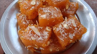 custard powder ki badhiya se mithaai recipe [upl. by Yecies]