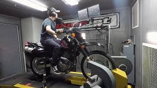 2022 Suzuki DR650S Dyno Test [upl. by Anirb]