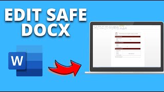 How to Edit a Safe Word Document [upl. by Atinuj]