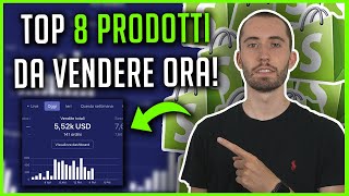 TOP 8 Prodotti Da Vendere In Questo Momento 💰 Dropshipping Italia [upl. by Castorina]