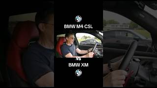 BMW M4 CSL vs BMW XM dragrace🤯😱 automobile dragrace cars bmw [upl. by Elfont]