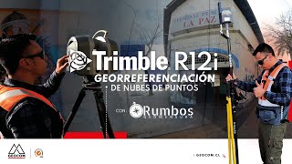 Trimble R12i Georreferenciación de nube de puntos [upl. by Belldas]