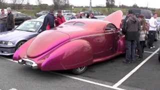 1938 Lincoln Zephyr Custom  Start up [upl. by Xela475]