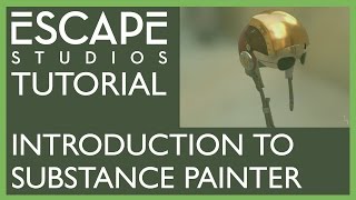 Introduction to Texturing with Substance Painter  Escape Studios Free Tutorials [upl. by Ialda]