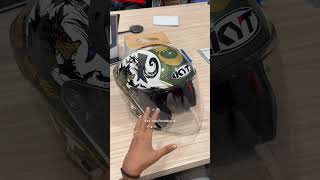 Helmet design baru Jiwa Pendekar KYT untuk parapara fighter 😍✊🏻motorcycle helmet kyt [upl. by Rehtaeh]