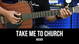 Take Me To Church  Hozier  EASY Guitar Lessons  Chords  Guitar Tutorial [upl. by Akinuahs]