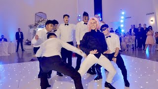 THE GOOFIEST GROOMSMEN SURPRISE DANCE EVER [upl. by Athenian]