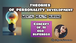 THEORIES OF PERSONALITY DEVELOPMENT Detail explanation regarding ID EGO AND SUPEREGO [upl. by Bendick]