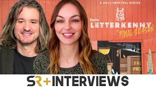 Letterkenny Season 12 Interview Michelle Mylett amp Dylan Playfair On Processing Finale Sadness [upl. by Campbell]