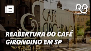 Fábrica de Bares assume gestão do Café Girondino no centro de SP  Manhã Bandeirantes [upl. by Acinor817]