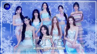 Twice トゥワイス  Dive  Album distribution [upl. by Jeffrey148]