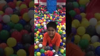 playing in the indoor playground 8 playground indoorplayground 🎭🎪🎢⚾🏀🏉🏈🎱⚽ [upl. by Nahs]