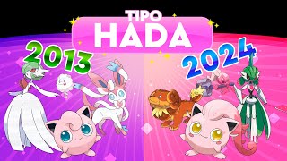 Evolución del Tipo Hada Gen 6  9 [upl. by Enahpad]