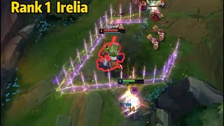 Rank 1 Irelia This Irelia is an Absolute BEAST LEVEL 2 SOLO KILL [upl. by Elora]