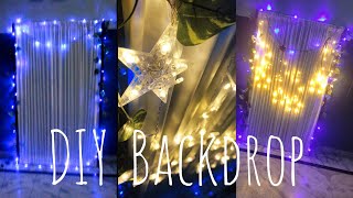 DIY Diwali Backdrop ✨  Backdrop decoration ideas💡 decoration homedecor video creative [upl. by Jaine]