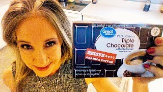 Great Value Triple Chocolate KCup Coffee Review  Tasty amp Affordable [upl. by Ailaht701]