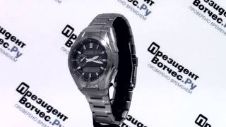 Часы Casio WAVE CEPTOR WVAM650TD1A  Круговой обзор от PresidentWatchesRu [upl. by Nibbs]