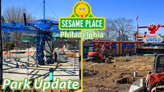 Sesame Place  Park Update  February 2024 [upl. by Aihsitan565]