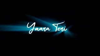 Yara Teri Yari Ko Maine To Khuda Mana Whatsapp Status Black screen love status 🌺🎉 [upl. by Marlow283]