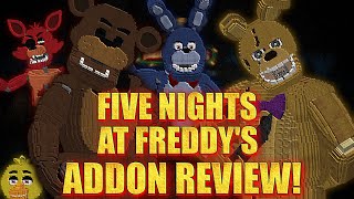 SpringBonnieAfton Boss Fight  FNAF Movie Addon Review 🎮👾 Feat AdamTaylor [upl. by Damales]