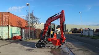 A119023  3009 Kubota  KX1553SZ  MidiExcavator [upl. by Zrike]