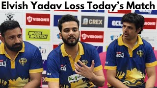 Elvish Yadav Loss Today Match Against Lucknow Lions  Entertainers Cricket League  elvishyadav [upl. by Lleynad]