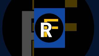 RF logo design pixellab [upl. by Yeliw]